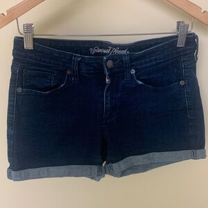 Universal Threads Dark Wash Jean Short